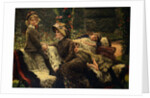 The Garden Bench by James Joseph Tissot