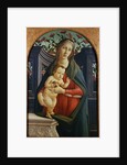 The Madonna and Child in a Niche Decorated with Roses by the Studio of Sandro Botticelli by Anonymous
