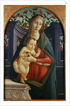 The Madonna and Child in a Niche Decorated with Roses by the Studio of Sandro Botticelli by Anonymous