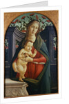 The Madonna and Child in a Niche Decorated with Roses by the Studio of Sandro Botticelli by Anonymous