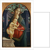 The Madonna and Child in a Niche Decorated with Roses by the Studio of Sandro Botticelli by Anonymous