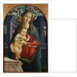 The Madonna and Child in a Niche Decorated with Roses by the Studio of Sandro Botticelli by Anonymous