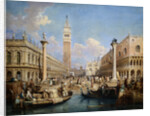 Piazzetta dal Molo, Venice by Samuel Prout