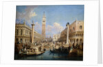 Piazzetta dal Molo, Venice by Samuel Prout