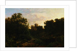 Woodland Scene with Pond by William Trost Richards
