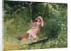 Girl on a Swing by Winslow Homer