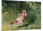 Girl on a Swing by Winslow Homer