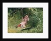 Girl on a Swing by Winslow Homer