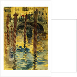 Venetian Scene by Maurice Brazil Prendergast