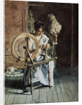 Spinning by Thomas Cowperthwait Eakins