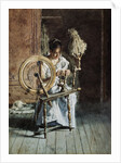 Spinning by Thomas Cowperthwait Eakins