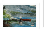The Red Canoe by Winslow Homer
