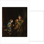 The Earnest Pupil by Eastman Johnson