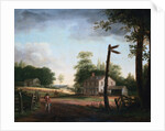 Wayside Inn on Route to Philadelphia by Thomas Birch