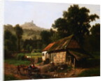 In the Foothills by Albert Bierstadt