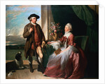 Mr. Robert Grafton and Mrs. Mary Partridge Wells Grafton by Benjamin West