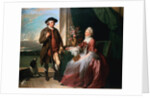Mr. Robert Grafton and Mrs. Mary Partridge Wells Grafton by Benjamin West