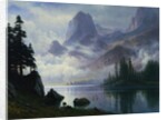 Mountain Out of the Mist by Albert Bierstadt