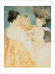 Mother, Sara and the Baby by Mary Cassatt