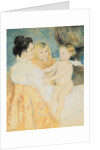 Mother, Sara and the Baby by Mary Cassatt