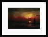 Harbor View At Sunset by Martin Johnson Heade