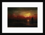 Harbor View At Sunset by Martin Johnson Heade