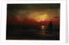 Harbor View At Sunset by Martin Johnson Heade