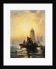 Fish Pond, Orient Bay, L.I. by Edward Moran