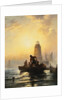Fish Pond, Orient Bay, L.I. by Edward Moran
