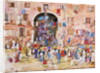 Venice: Riva Degli Schiavoni, Castello by Maurice Brazil Prendergast
