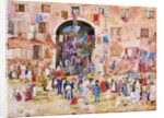 Venice: Riva Degli Schiavoni, Castello by Maurice Brazil Prendergast