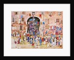 Venice: Riva Degli Schiavoni, Castello by Maurice Brazil Prendergast