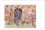 Venice: Riva Degli Schiavoni, Castello by Maurice Brazil Prendergast