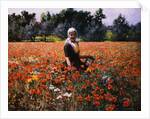 The Poppy Field by George Hitchcock