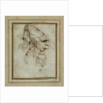 Caricature of a Woman Wearing a Hennin by Leonardo da Vinci