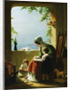 Mother's Lessons, Amalfi by Robert Walter Weir