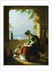 Mother's Lessons, Amalfi by Robert Walter Weir