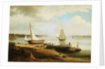 View on the Delaware by Thomas Birch