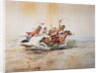 Indian Horse Race No. 4 by Charles Marion Russell