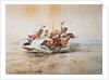 Indian Horse Race No. 4 by Charles Marion Russell