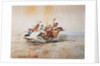 Indian Horse Race No. 4 by Charles Marion Russell