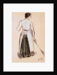 Etude pour Faneuses a Eragny by Camille Pissarro