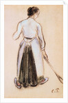 Etude pour Faneuses a Eragny by Camille Pissarro