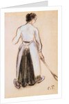 Etude pour Faneuses a Eragny by Camille Pissarro