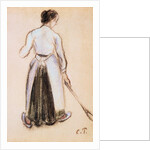 Etude pour Faneuses a Eragny by Camille Pissarro