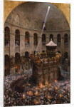 The Sacred Fire of Jerusalem by Eugene Alexis Girardet