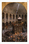 The Sacred Fire of Jerusalem by Eugene Alexis Girardet