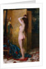A Standing Nude by Frans Verhas