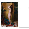 A Standing Nude by Frans Verhas