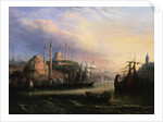 Constantinople From the Sea from the 19th Century German or Austrian Schools by Anonymous